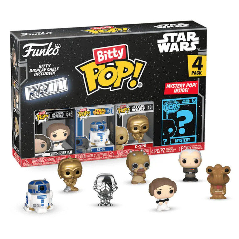 Bitty Pop! Star Wars: Leia 4pk - دمية